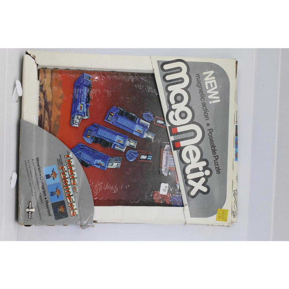 Vintage Transformers Magnetix / Magnet Tix Poseable Puzzle Optimus Prime 1985 #2